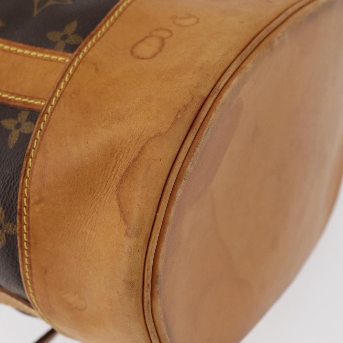 LOUIS VUITTON Monogram Randonnee PM Shoulder Bag M42243 LV Auth fm5097