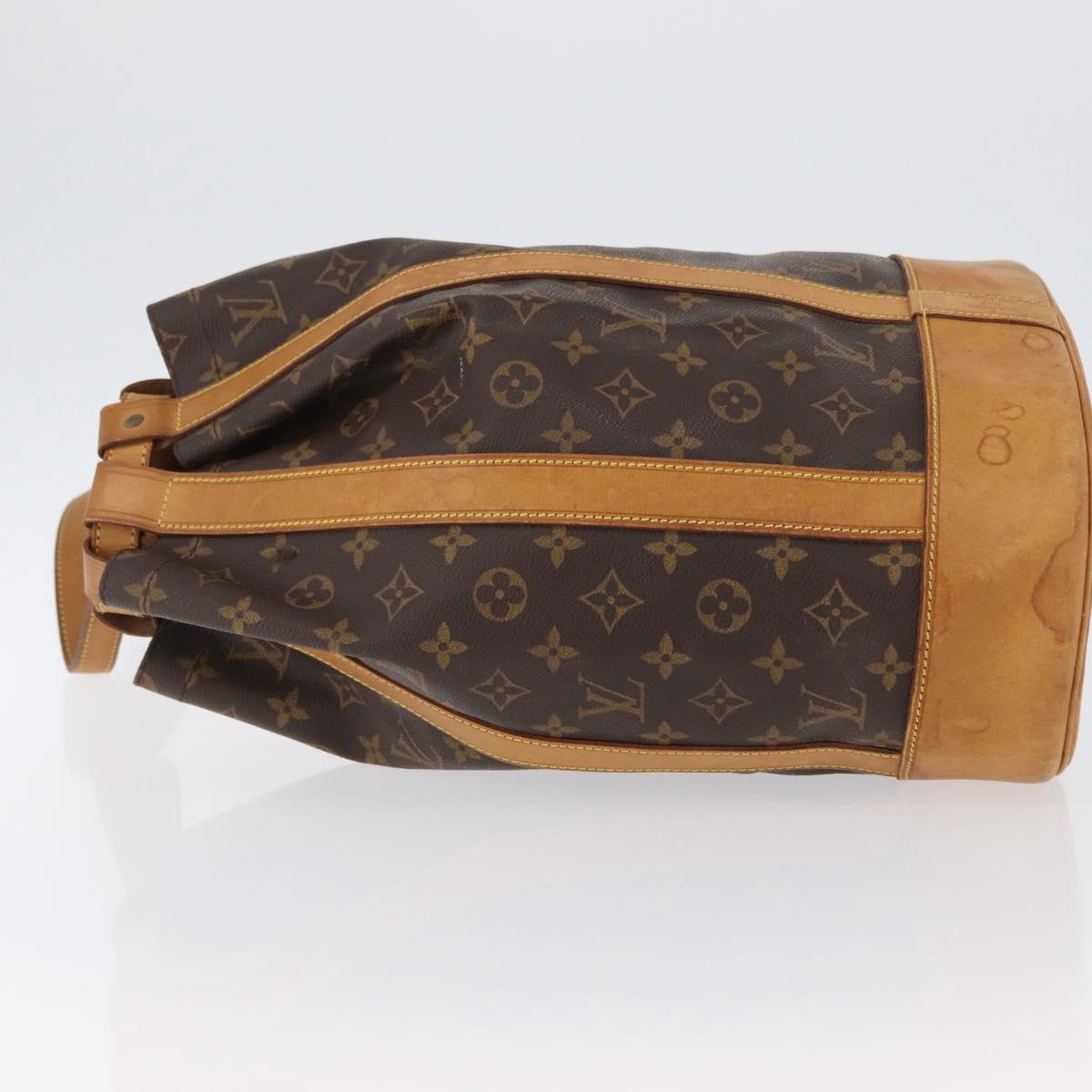 LOUIS VUITTON Monogram Randonnee PM Shoulder Bag M42243 LV Auth fm5097