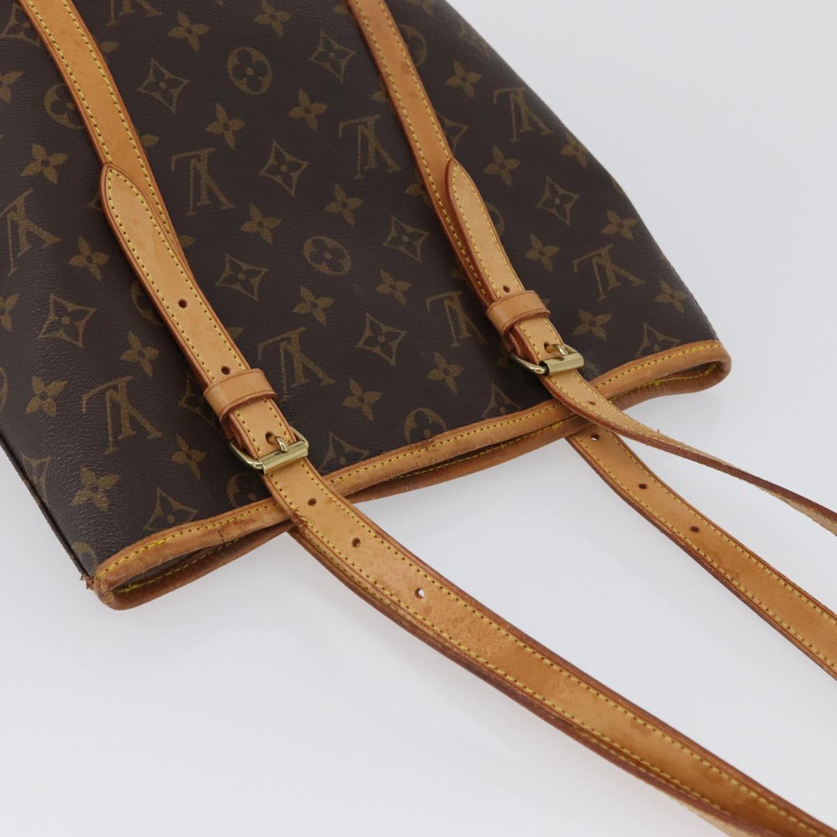 LOUIS VUITTON Monogram Bucket GM Shoulder Bag M42236 LV Auth fm5099