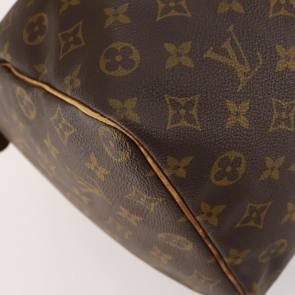 LOUIS VUITTON Monogram Speedy 35 Hand Bag M41524 LV Auth fm5101