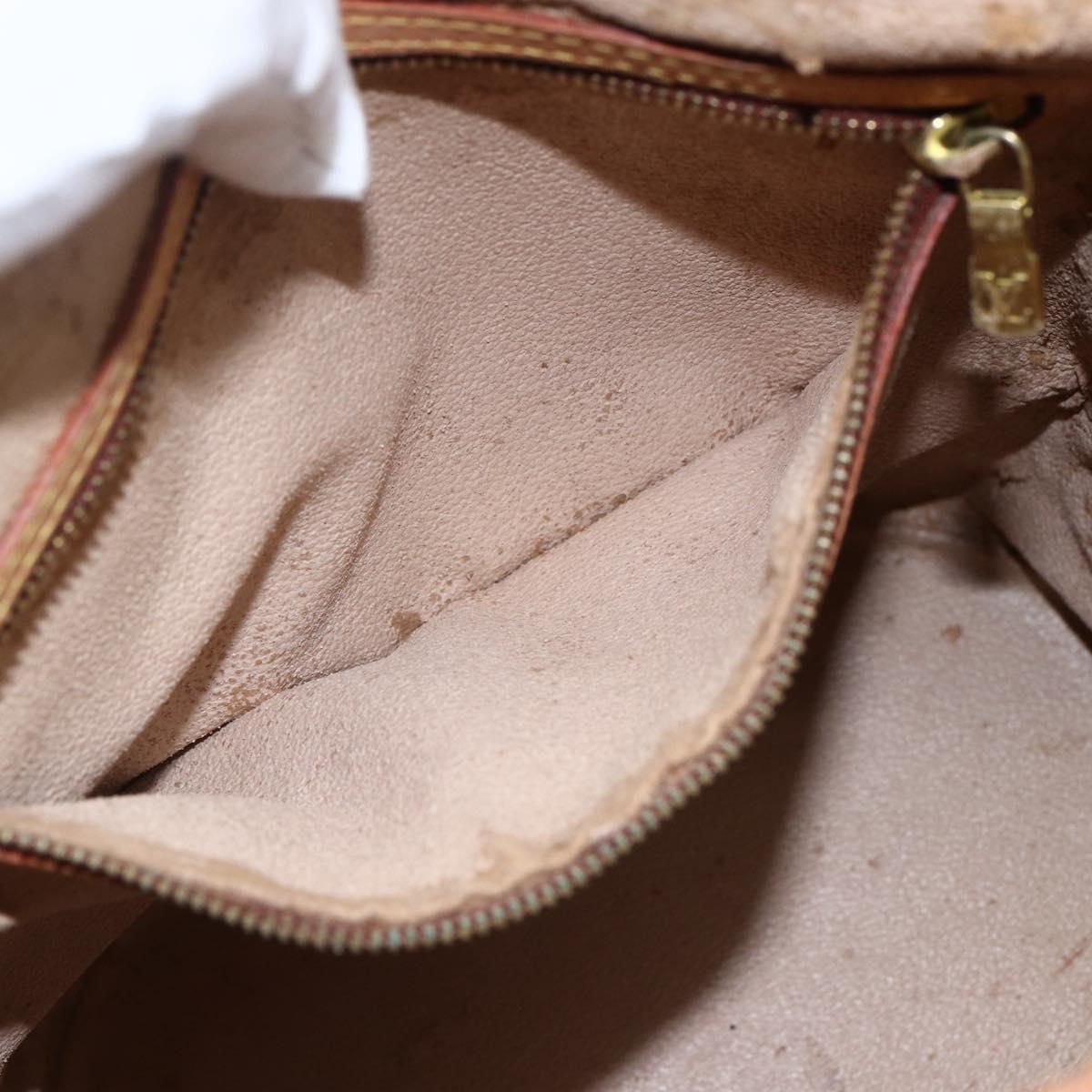 LOUIS VUITTON Monogram Bucket PM Shoulder Bag M42238 LV Auth fm5104