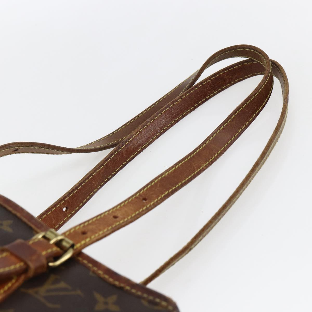 LOUIS VUITTON Monogram Bucket PM Shoulder Bag M42238 LV Auth fm5105