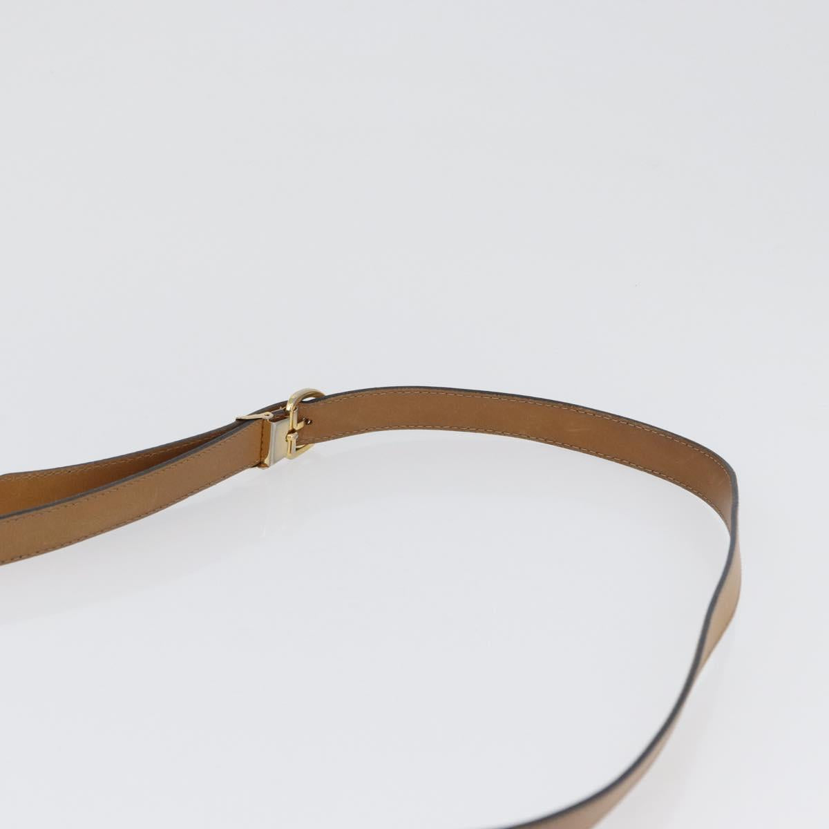 Christian Dior Honeycomb Canvas Shoulder Bag PVC Black Gold Auth fm5155