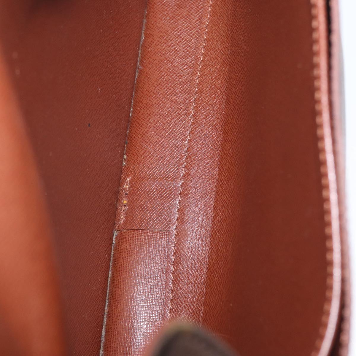 LOUIS VUITTON Monogram Cartouchiere GM Shoulder Bag M51252 LV Auth fm5193