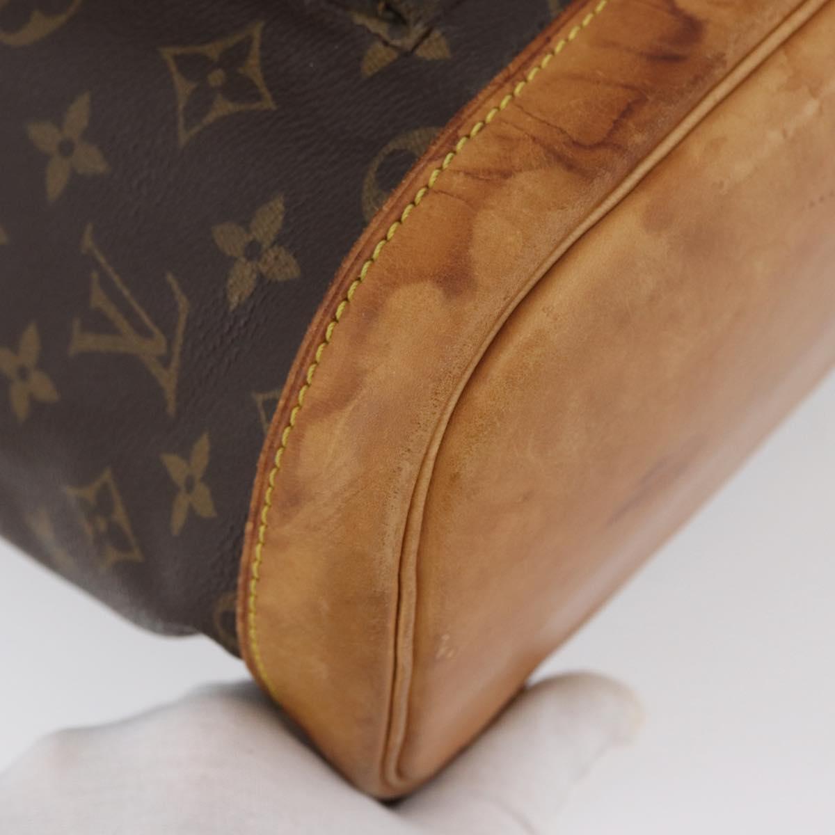 LOUIS VUITTON Monogram Montsouris GM Backpack M51135 LV Auth fm5194