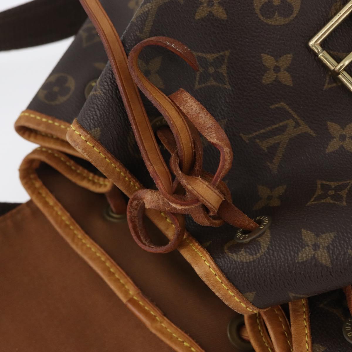 LOUIS VUITTON Monogram Montsouris GM Backpack M51135 LV Auth fm5194