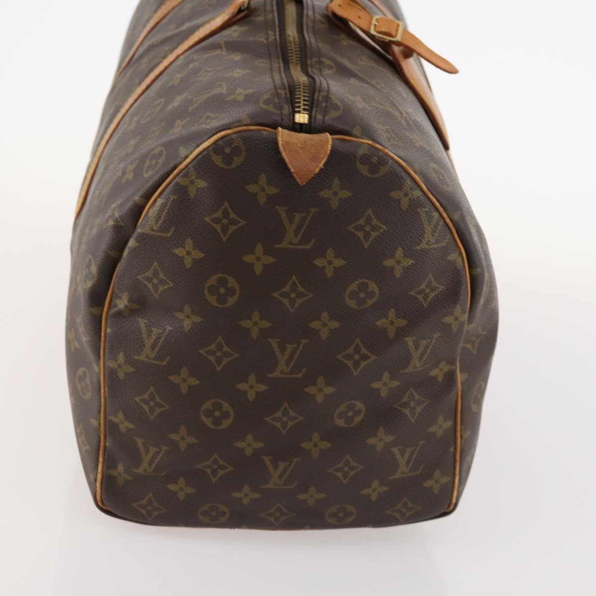 LOUIS VUITTON Monogram Keepall 50 Boston Bag M41426 LV Auth fm5195