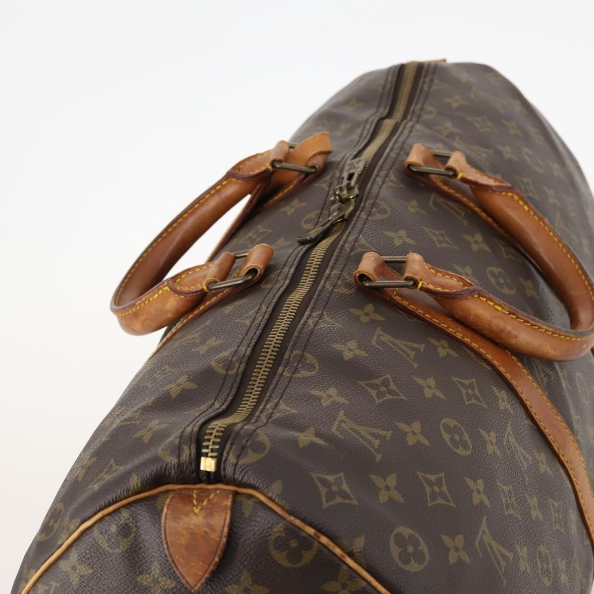 LOUIS VUITTON Monogram Keepall 50 Boston Bag M41426 LV Auth fm5195