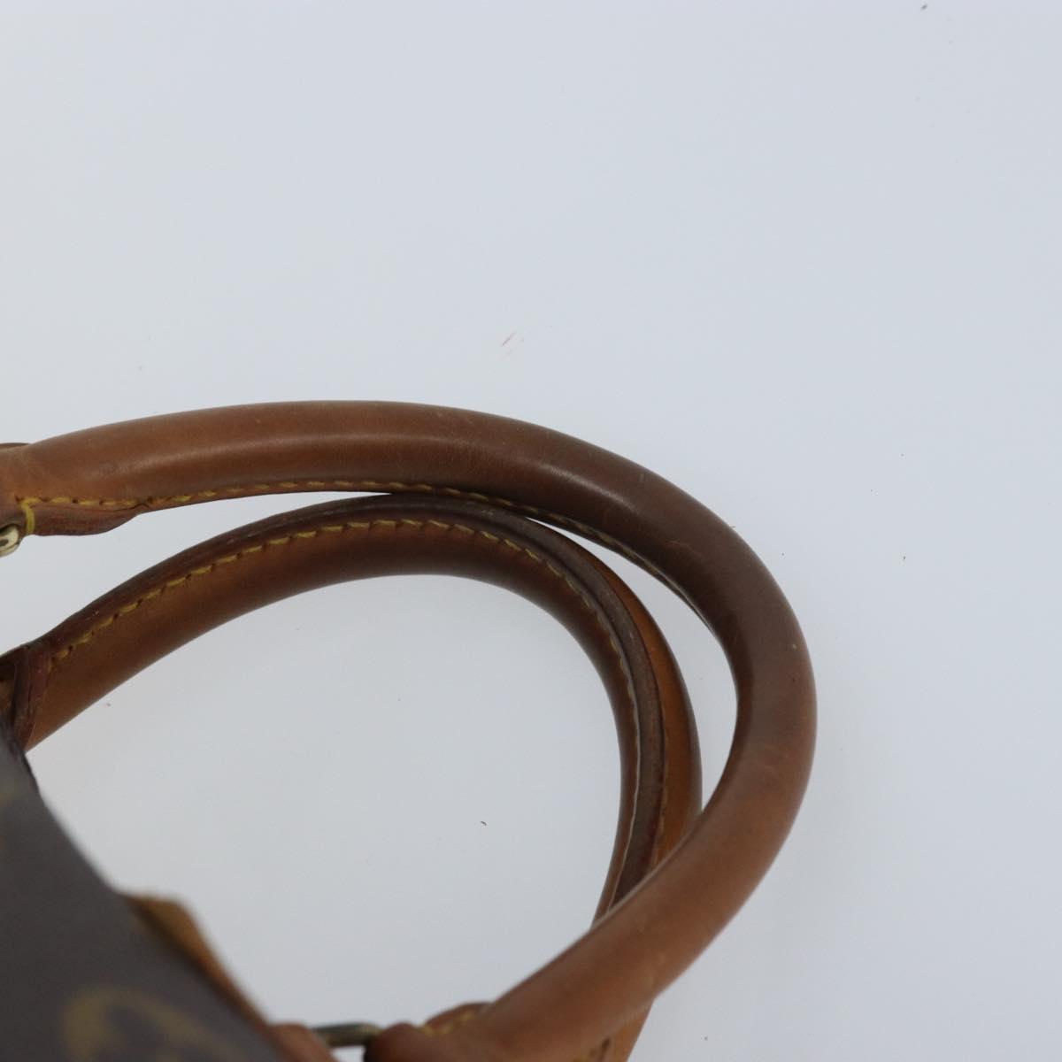 LOUIS VUITTON Monogram Speedy 35 Hand Bag M41524 LV Auth fm5200