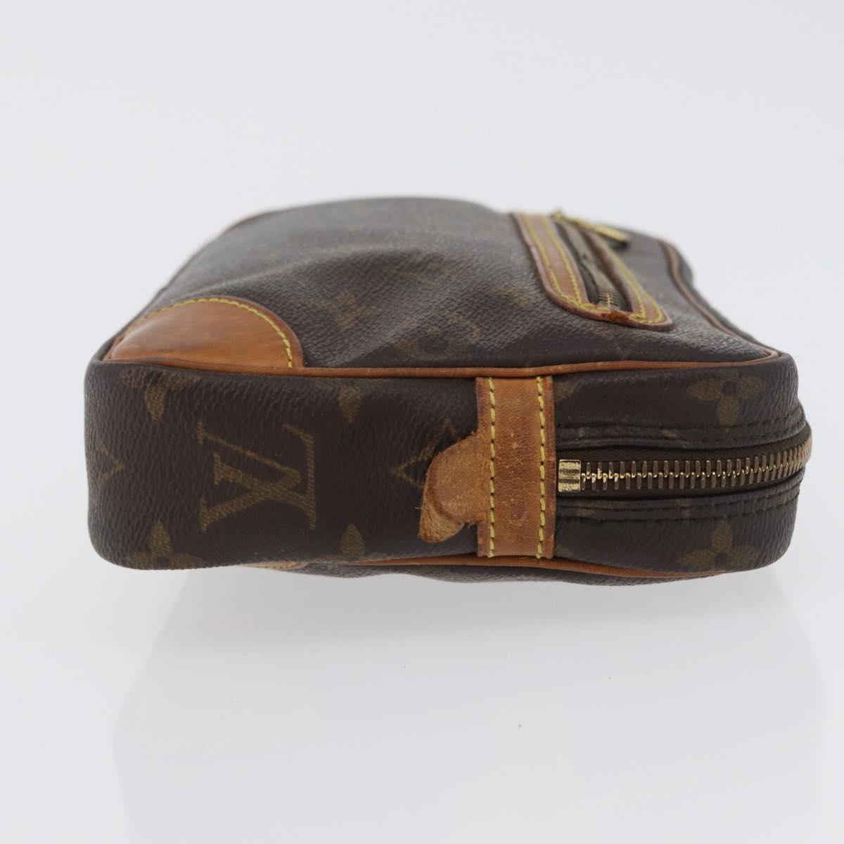 LOUIS VUITTON Monogram Marly Dragonne GM Clutch Bag M51825 LV Auth fm5202