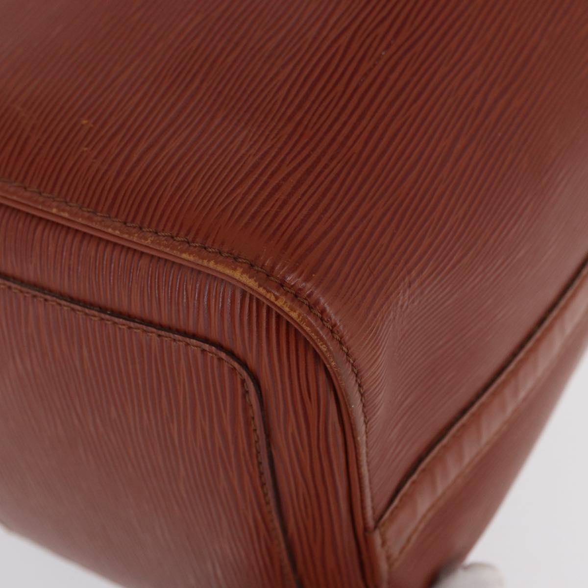 LOUIS VUITTON Epi Speedy 35 Hand Bag Brown Kenya M42993 LV Auth fm5204