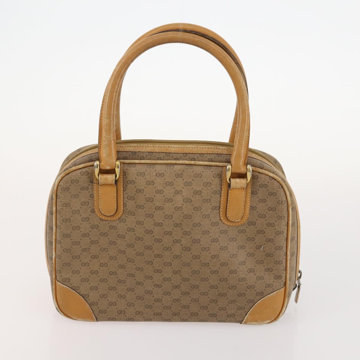 GUCCI GG Supreme Micro GG Crystal Bag Coated Canvas PVC 5 Set Black Auth fm5242