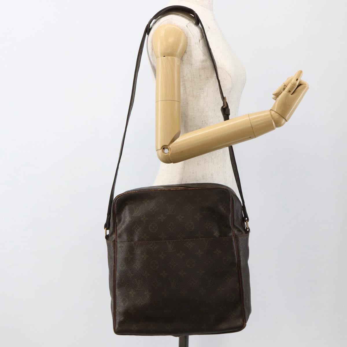 LOUIS VUITTON Monogram Marceau Shoulder Bag M40264 LV Auth fm5245