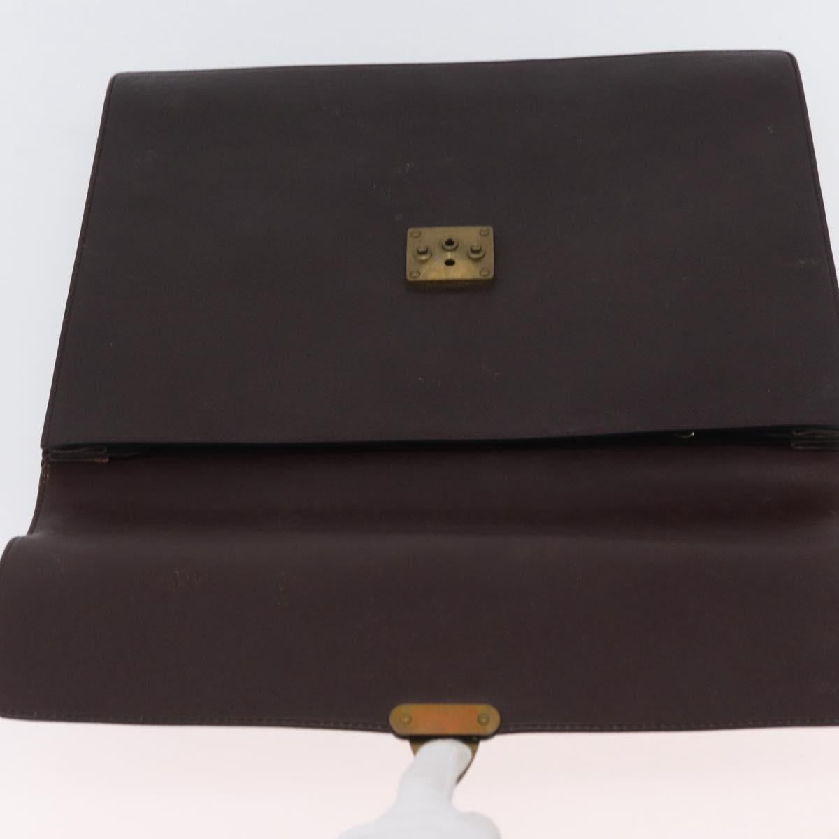 LOUIS VUITTON Taiga Serviette Moskova Business Bag Ardoise M30032 Auth fm5250