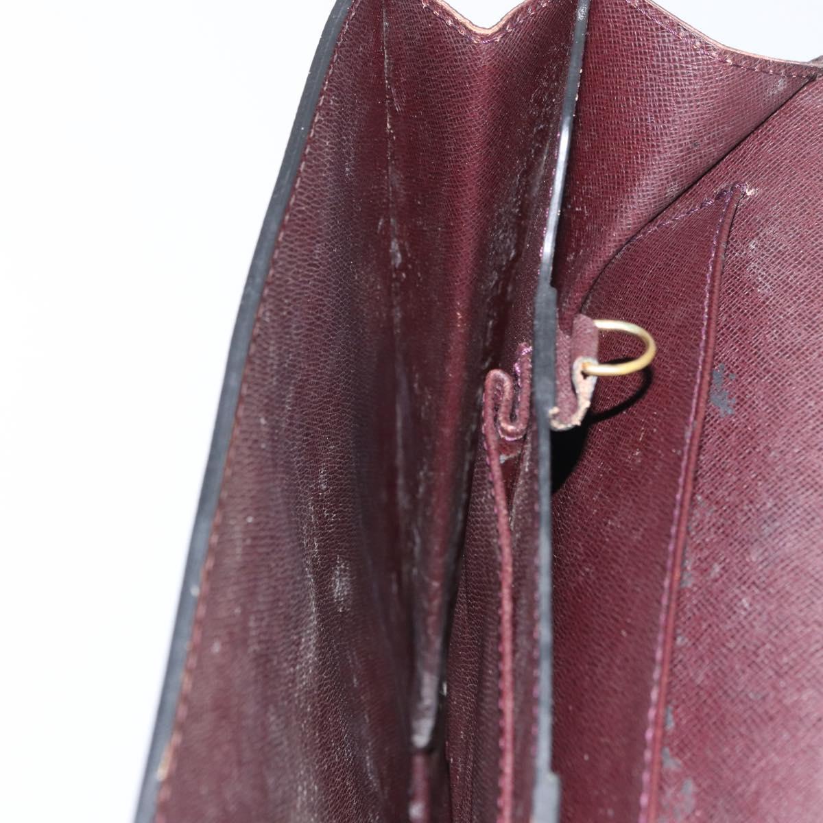 LOUIS VUITTON Taiga Serviette Moskova Business Bag Ardoise M30032 Auth fm5250