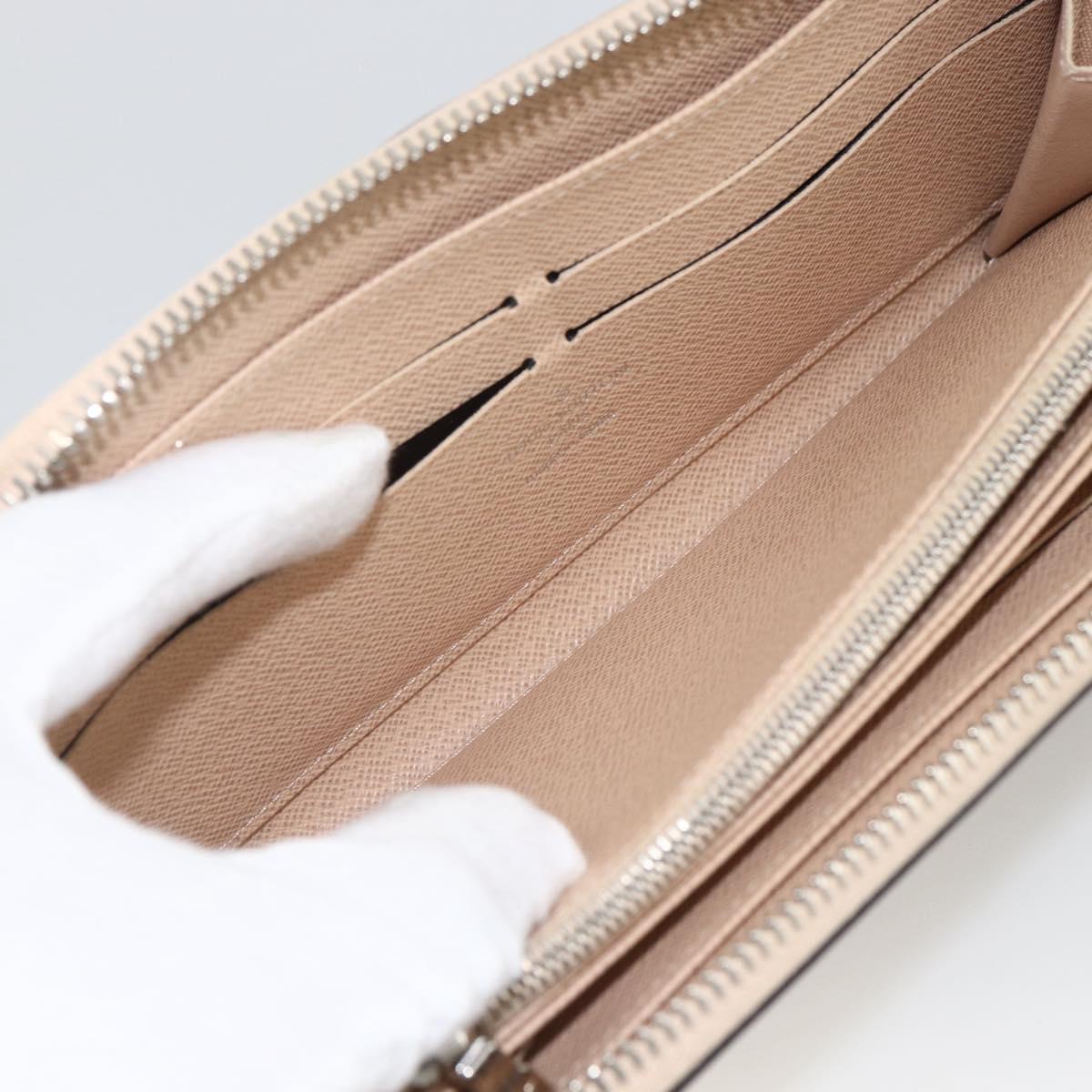 LOUIS VUITTON Epi Zippy Wallet Long Wallet Jeanne Pale LV Auth fm5263