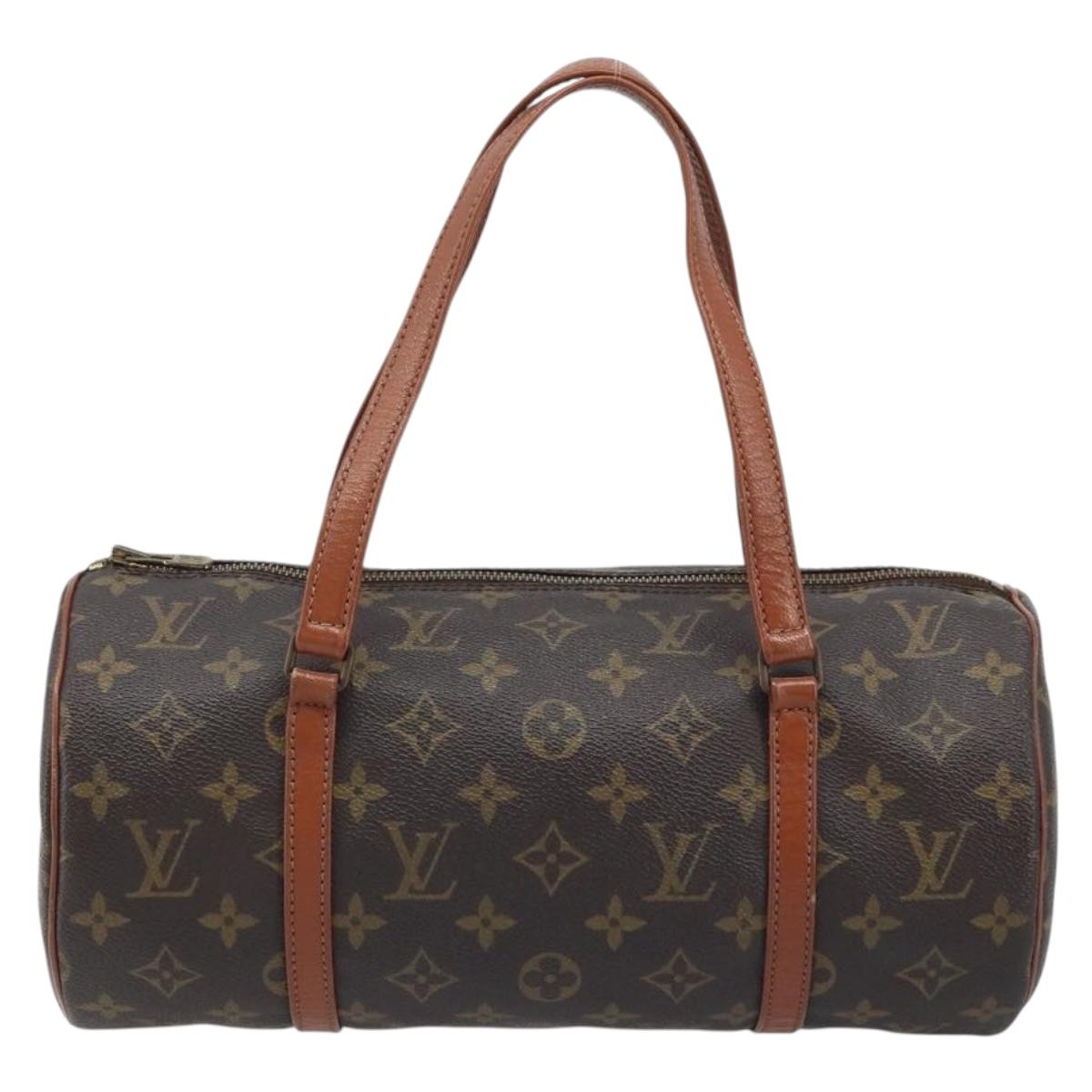 LOUIS VUITTON Monogram Papillon 30 Hand Bag M51385 LV Auth fm5284A
