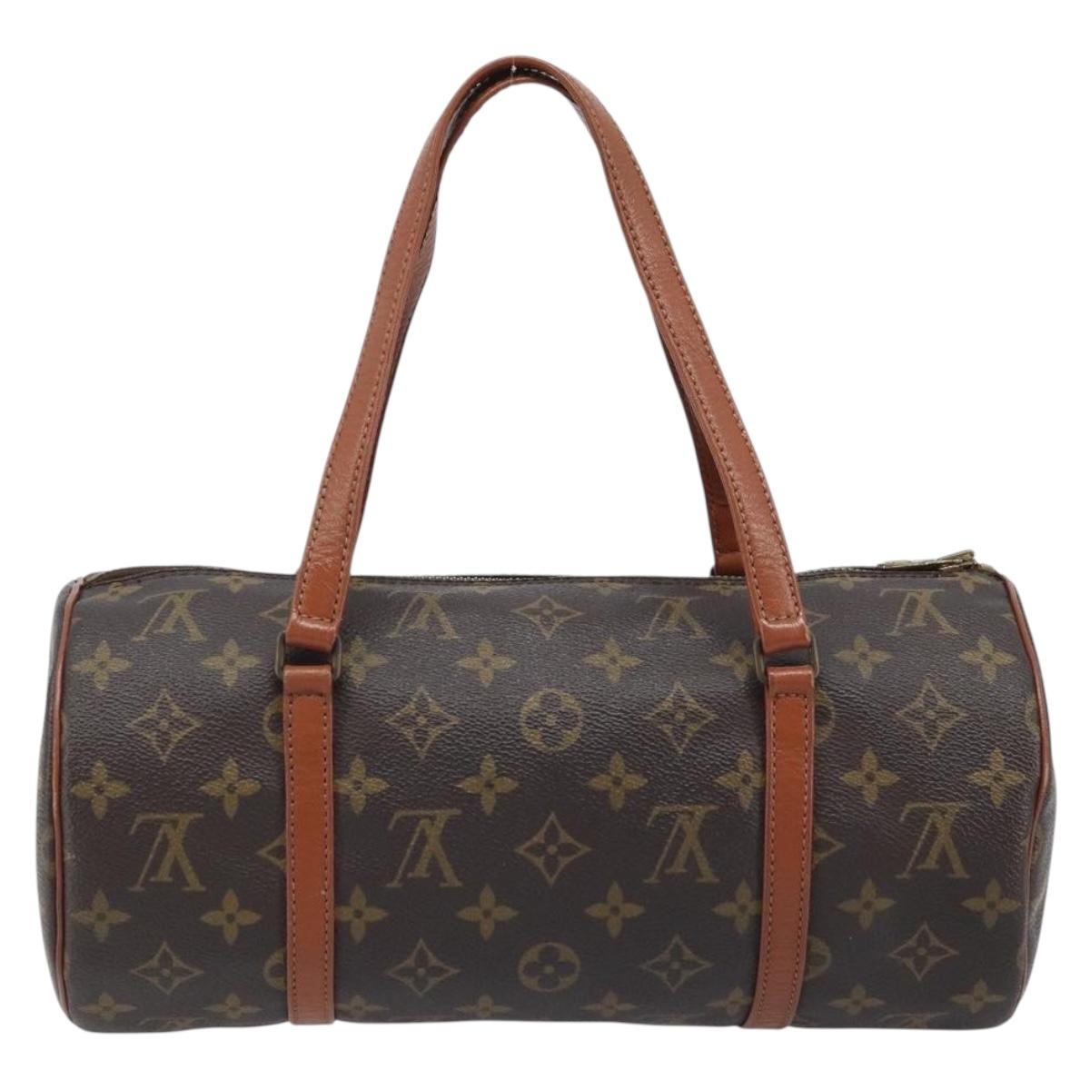LOUIS VUITTON Monogram Papillon 30 Hand Bag M51385 LV Auth fm5284A