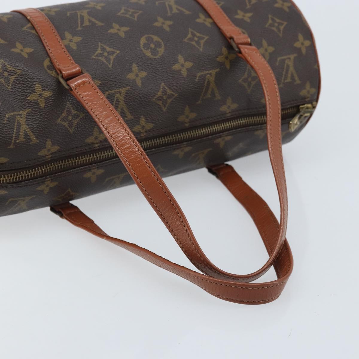 LOUIS VUITTON Monogram Papillon 30 Hand Bag M51385 LV Auth fm5284A