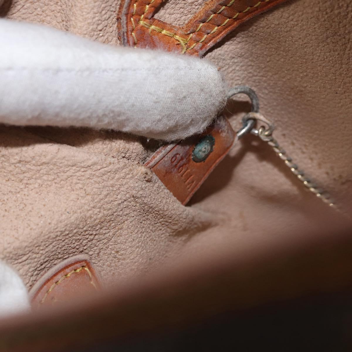 LOUIS VUITTON Monogram Bucket PM Shoulder Bag M42238 LV Auth fm5288