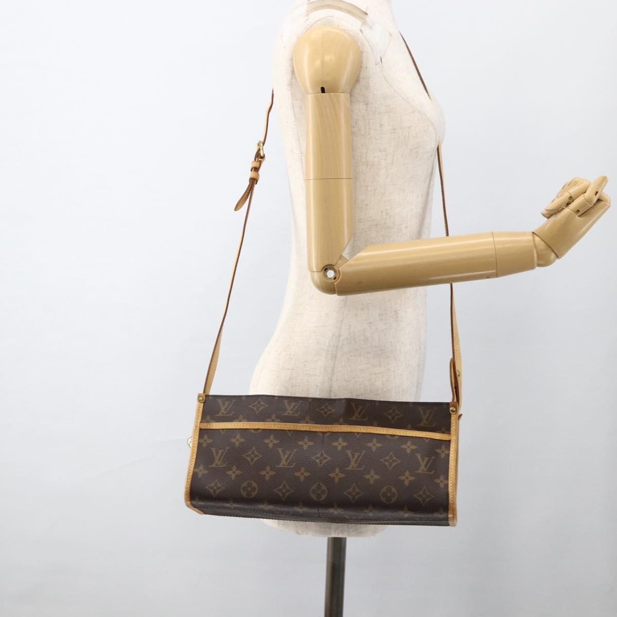 LOUIS VUITTON Monogram Popincourt Long Shoulder Bag M40008 LV Auth fm5297A