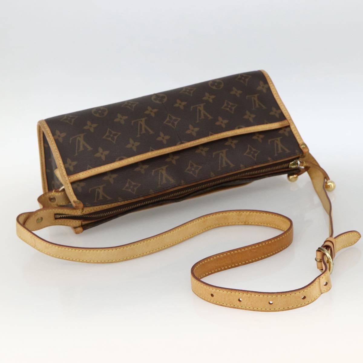 LOUIS VUITTON Monogram Popincourt Long Shoulder Bag M40008 LV Auth fm5297A
