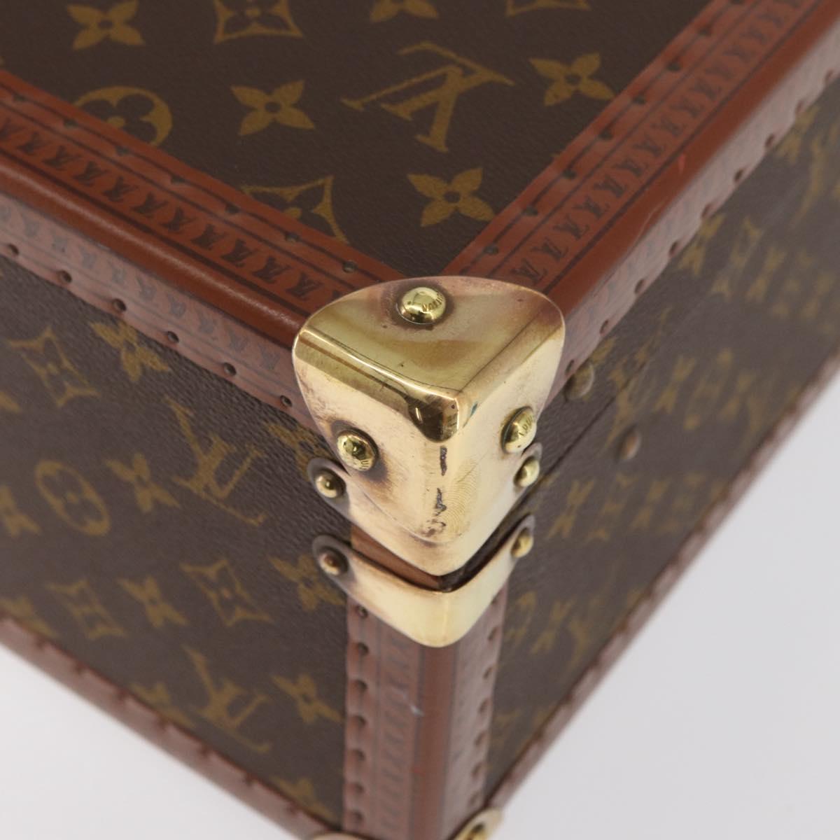 LOUIS VUITTON Monogram Bisten 50 Trunk M21328 LV Auth fm5300