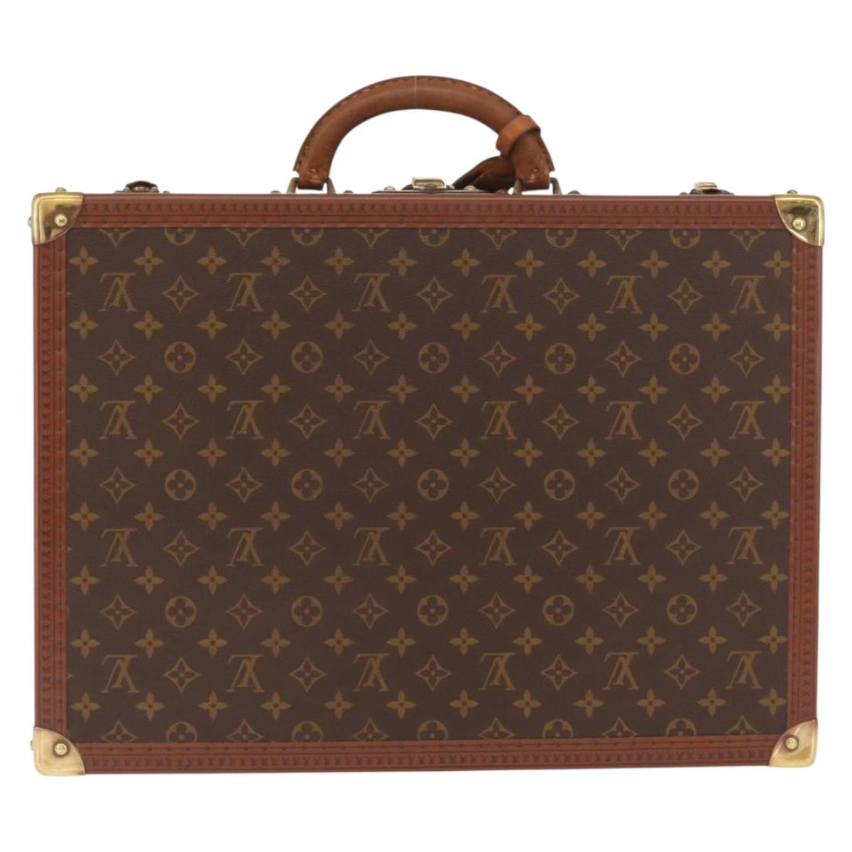 LOUIS VUITTON Monogram Bisten 50 Trunk M21328 LV Auth fm5300