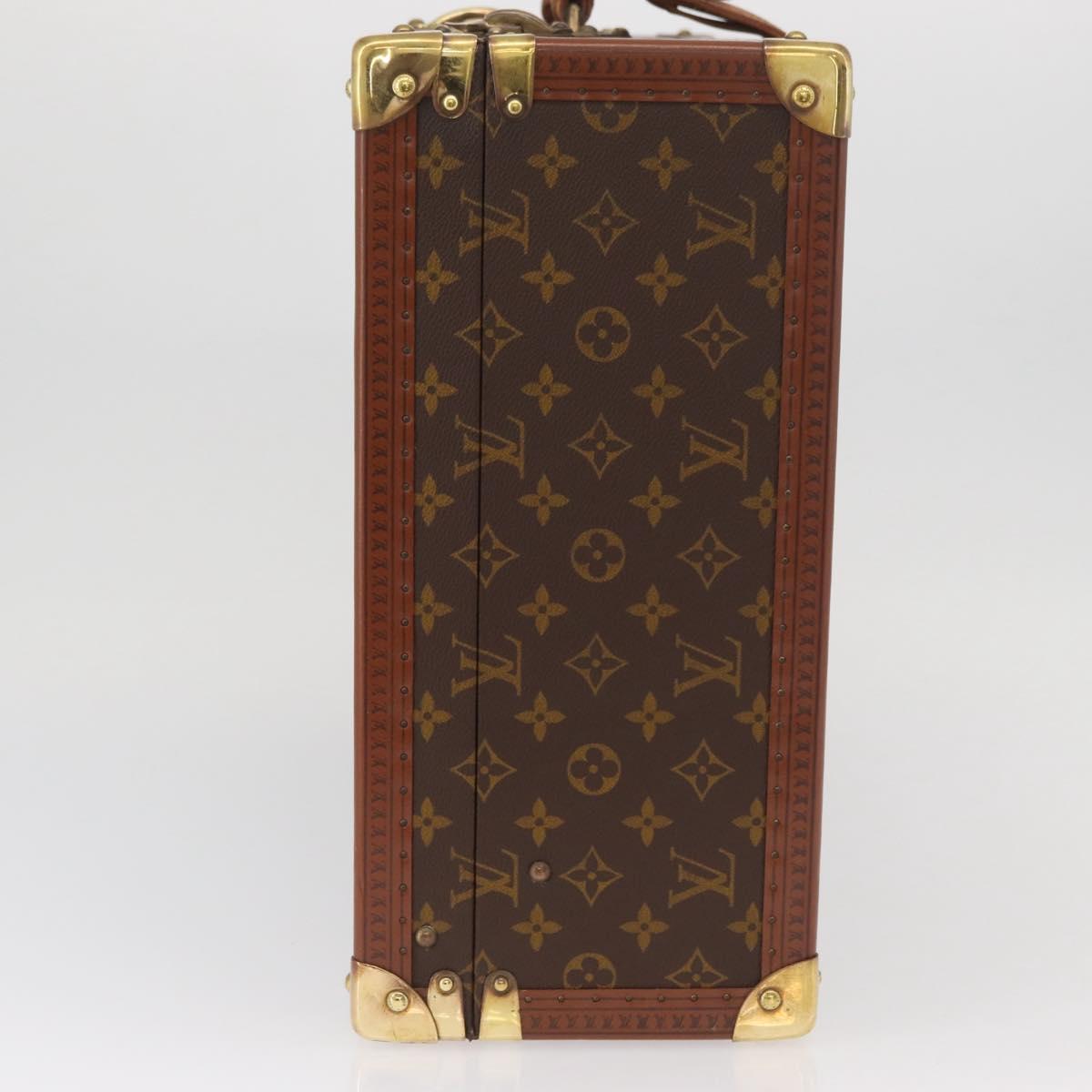 LOUIS VUITTON Monogram Bisten 50 Trunk M21328 LV Auth fm5300