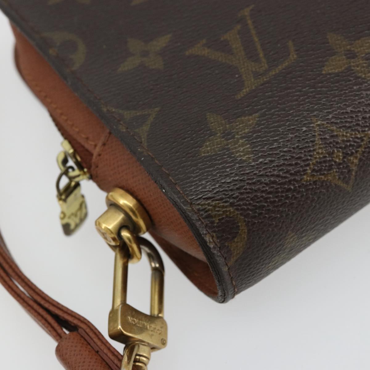 LOUIS VUITTON Monogram Orsay Clutch Bag M51790 LV Auth fm5332