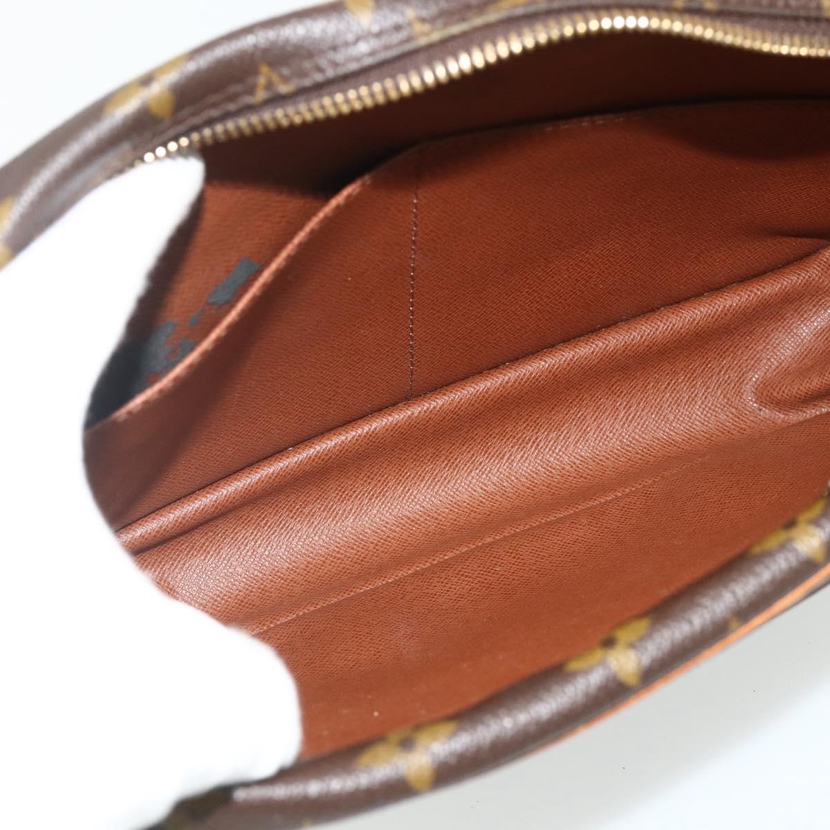 LOUIS VUITTON Monogram Compiegne 28 Clutch Bag M51845 LV Auth fm5342