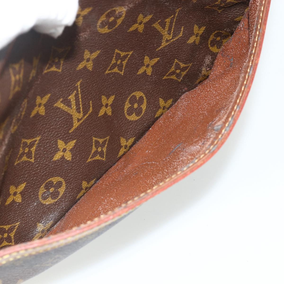 LOUIS VUITTON Monogram Compiegne 28 Clutch Bag M51845 LV Auth fm5342
