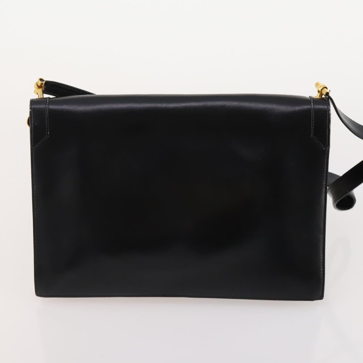 Christian Dior Honeycomb Canvas Bag Leather PVC 5 Set Black Brown Auth fm5352