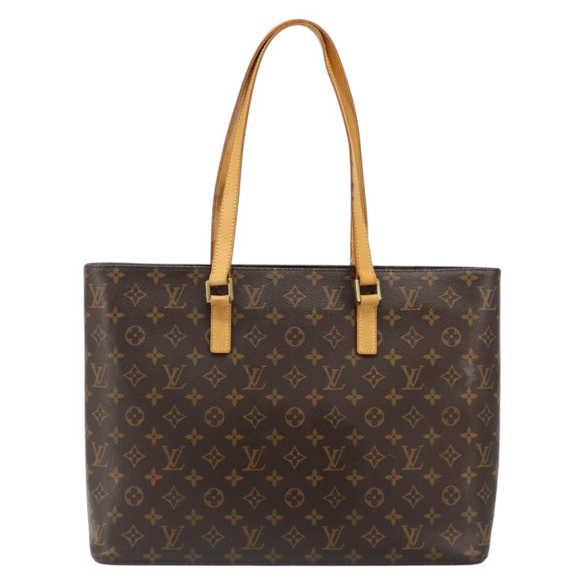 LOUIS VUITTON Monogram Luco Tote Bag M51155 LV Auth fm5356