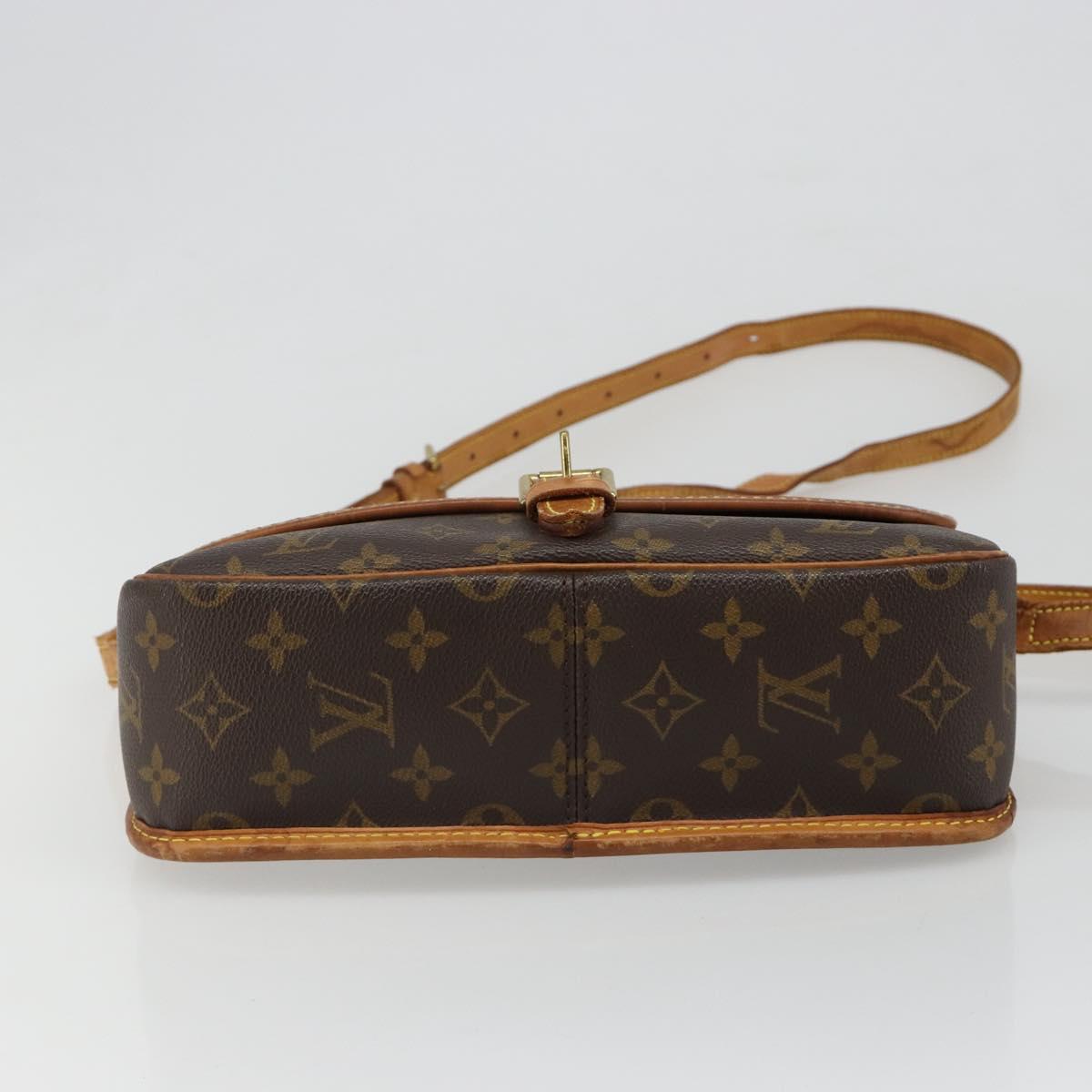 LOUIS VUITTON Monogram Sologne Shoulder Bag M42250 LV Auth fm5361