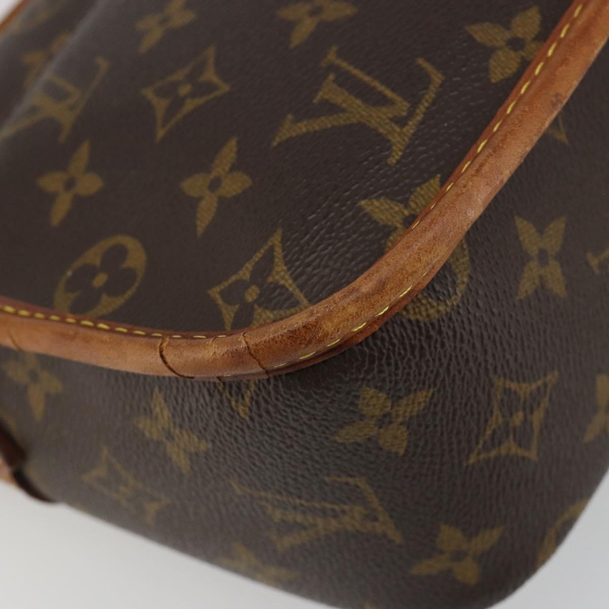 LOUIS VUITTON Monogram Sologne Shoulder Bag M42250 LV Auth fm5361