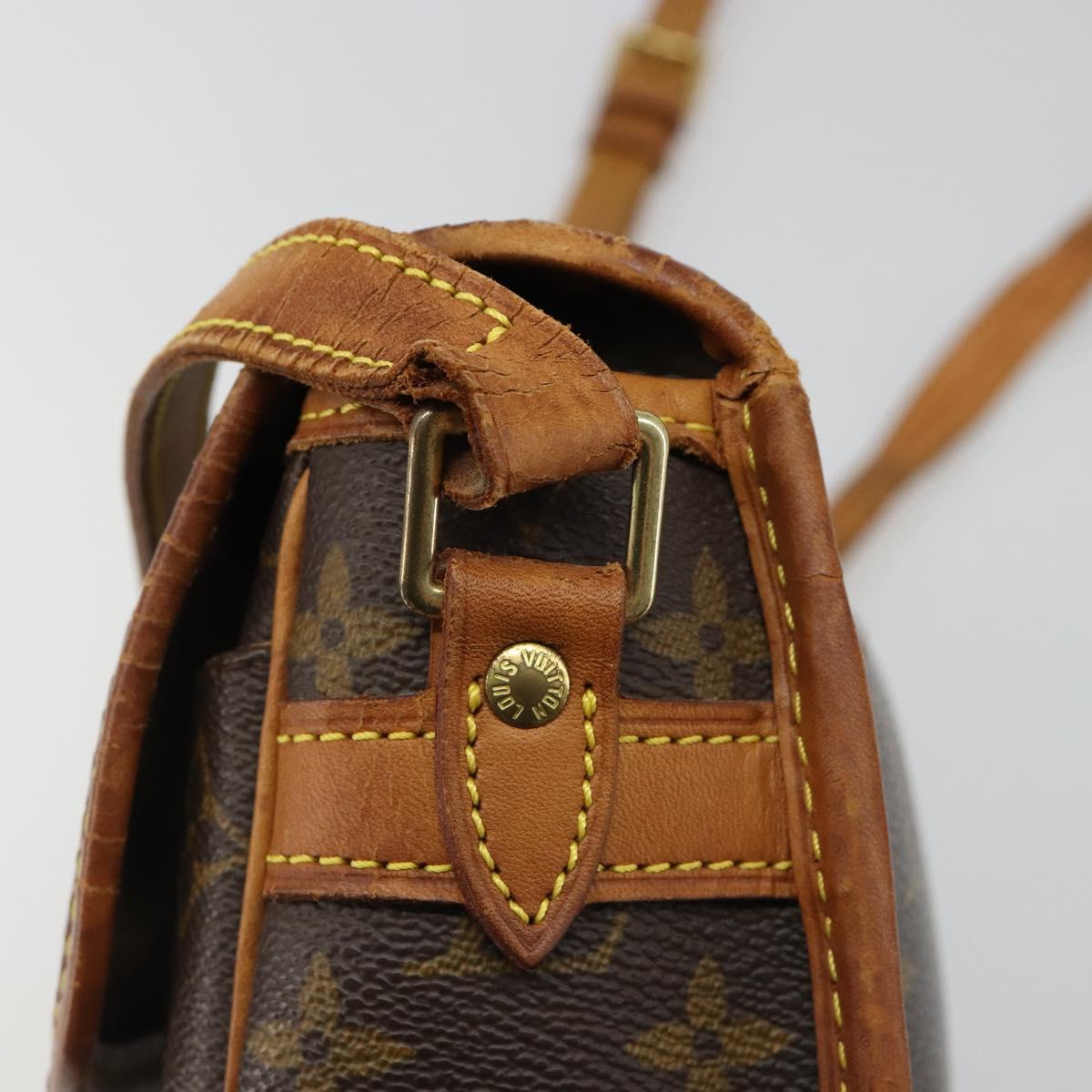 LOUIS VUITTON Monogram Sologne Shoulder Bag M42250 LV Auth fm5361