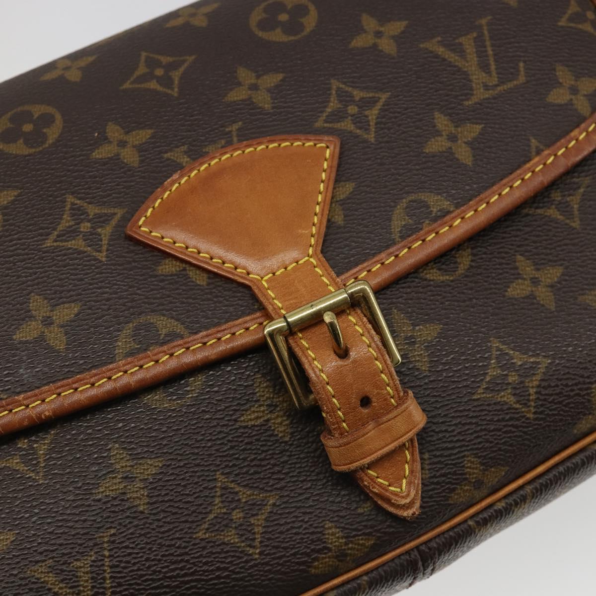 LOUIS VUITTON Monogram Sologne Shoulder Bag M42250 LV Auth fm5361