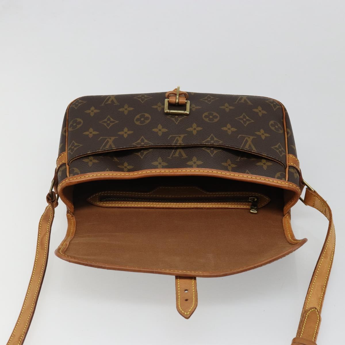 LOUIS VUITTON Monogram Sologne Shoulder Bag M42250 LV Auth fm5361