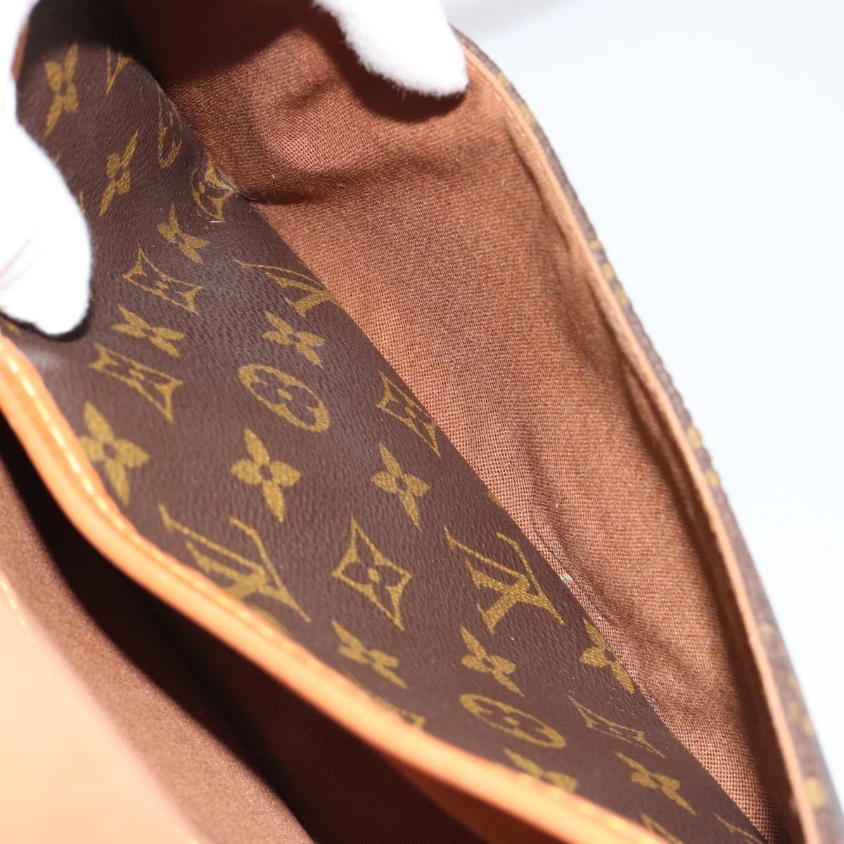 LOUIS VUITTON Monogram Sologne Shoulder Bag M42250 LV Auth fm5361