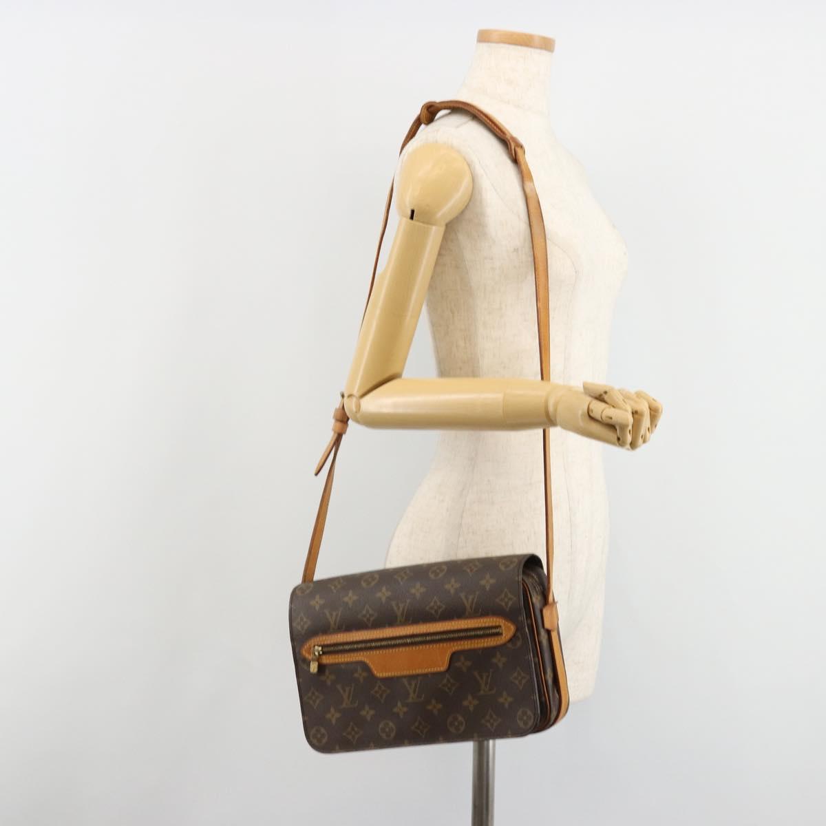 LOUIS VUITTON Monogram Saint Germain Shoulder Bag M51207 LV Auth fm5362