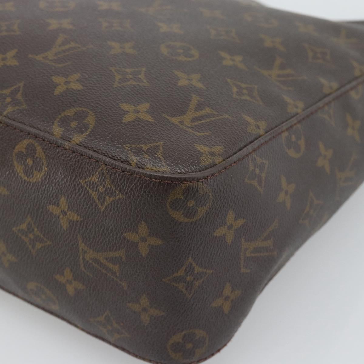 LOUIS VUITTON Monogram Looping GM Shoulder Bag M51145 LV Auth fm5365