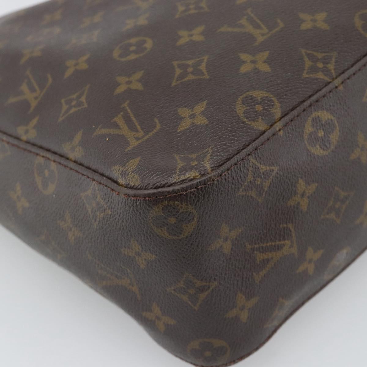 LOUIS VUITTON Monogram Looping GM Shoulder Bag M51145 LV Auth fm5365