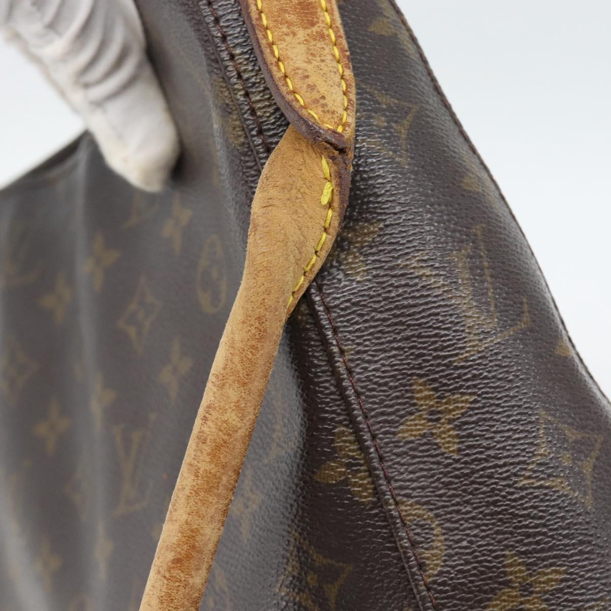 LOUIS VUITTON Monogram Looping GM Shoulder Bag M51145 LV Auth fm5365