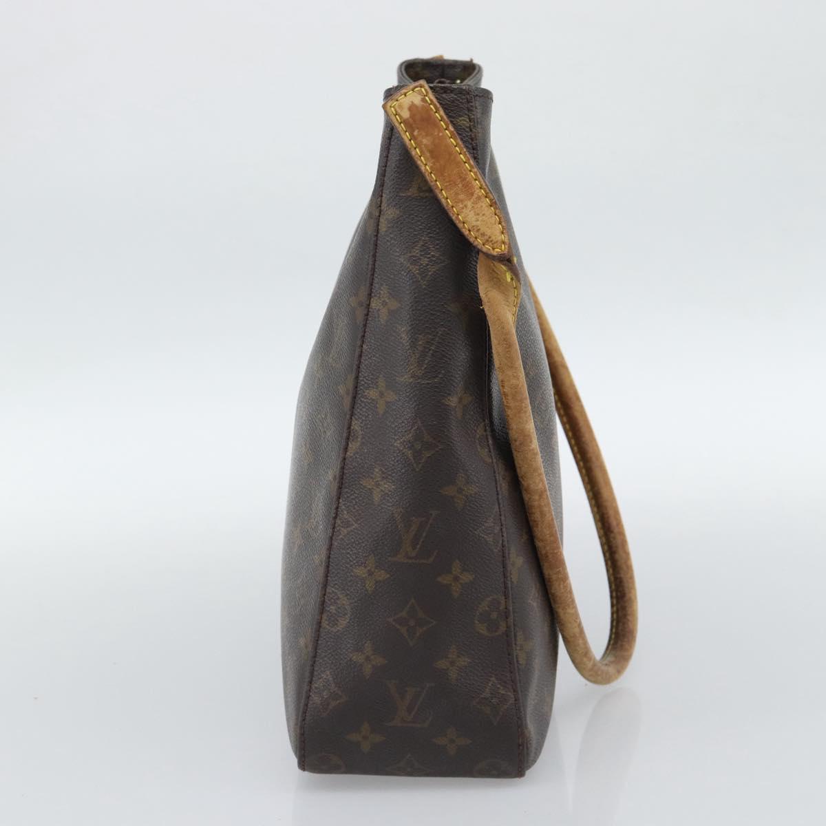 LOUIS VUITTON Monogram Looping GM Shoulder Bag M51145 LV Auth fm5365