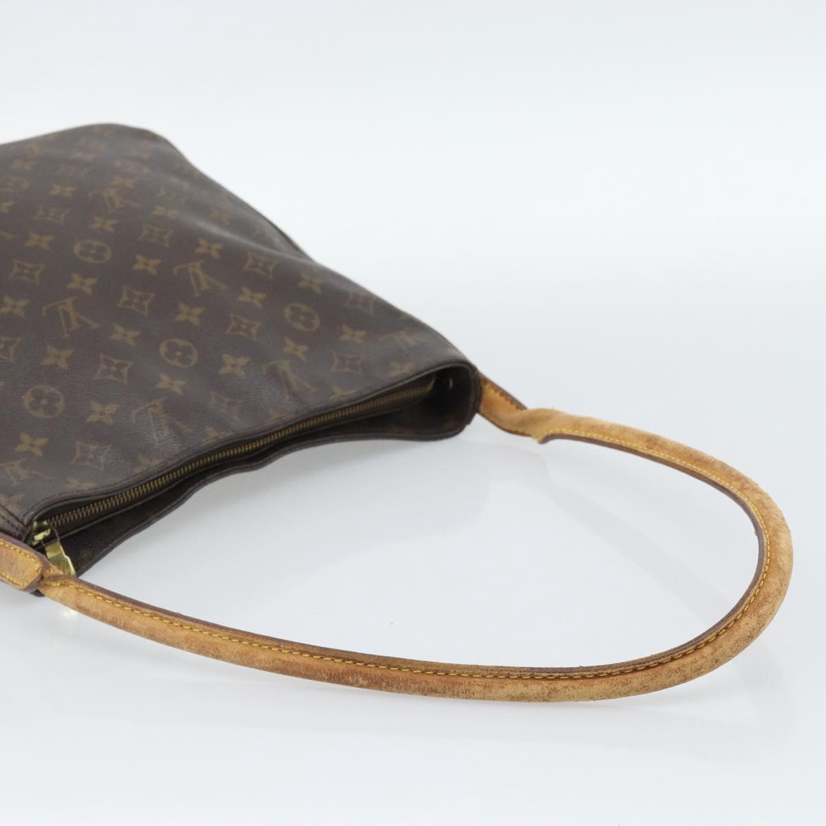 LOUIS VUITTON Monogram Looping GM Shoulder Bag M51145 LV Auth fm5365