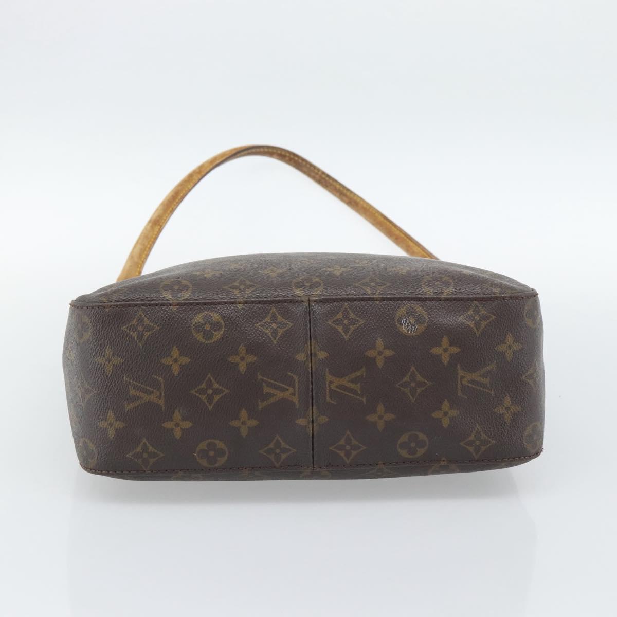 LOUIS VUITTON Monogram Looping GM Shoulder Bag M51145 LV Auth fm5365