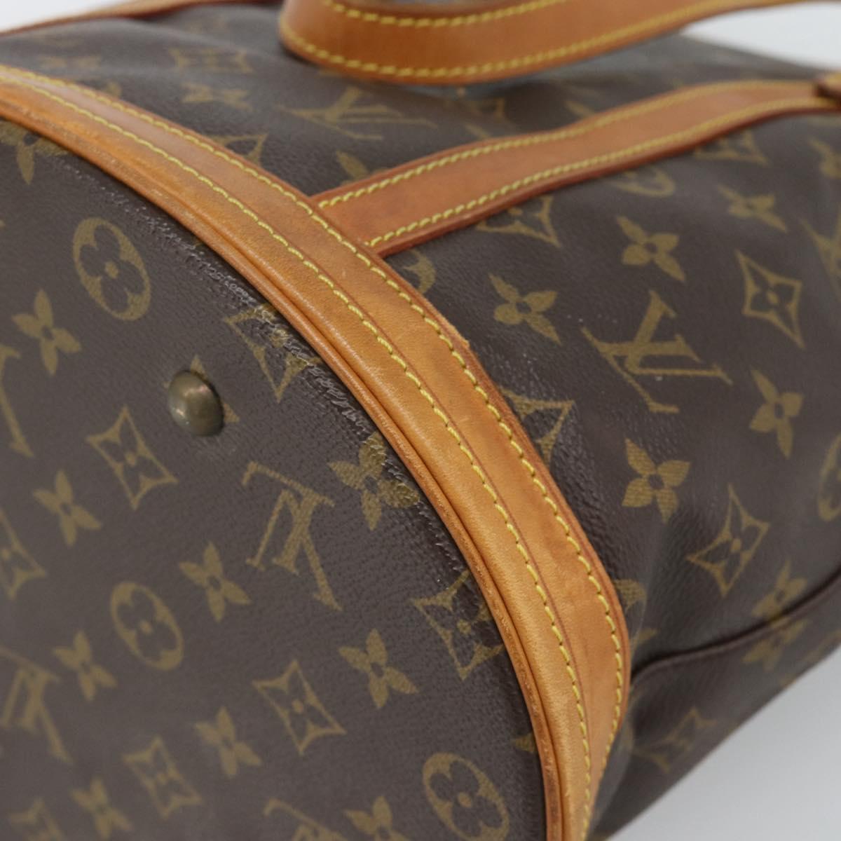 LOUIS VUITTON Monogram Bucket GM Shoulder Bag M42236 LV Auth fm5366