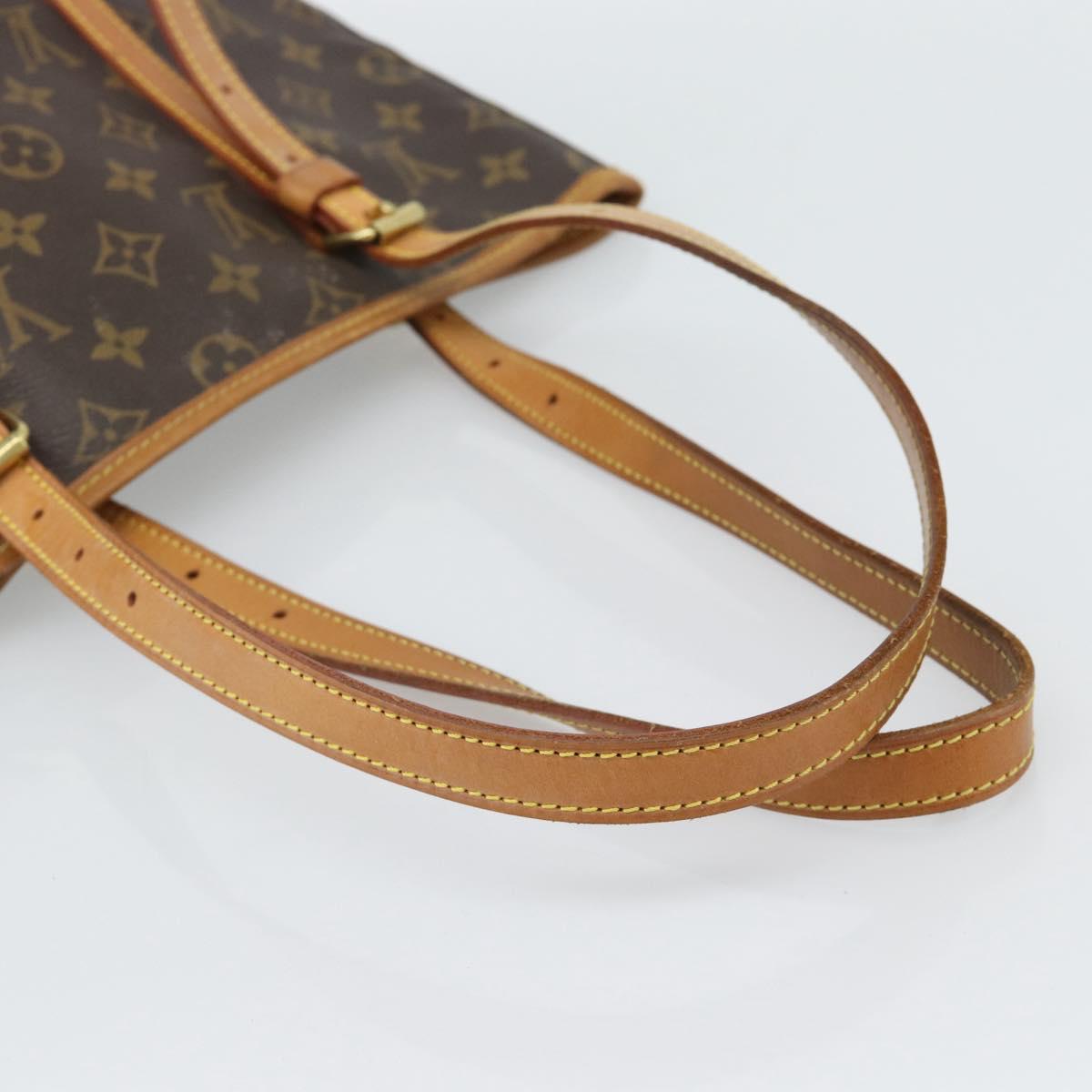 LOUIS VUITTON Monogram Bucket GM Shoulder Bag M42236 LV Auth fm5366