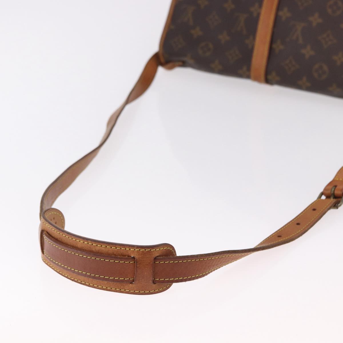 LOUIS VUITTON Monogram Saumur 30 Shoulder Bag M42256 LV Auth fm5380